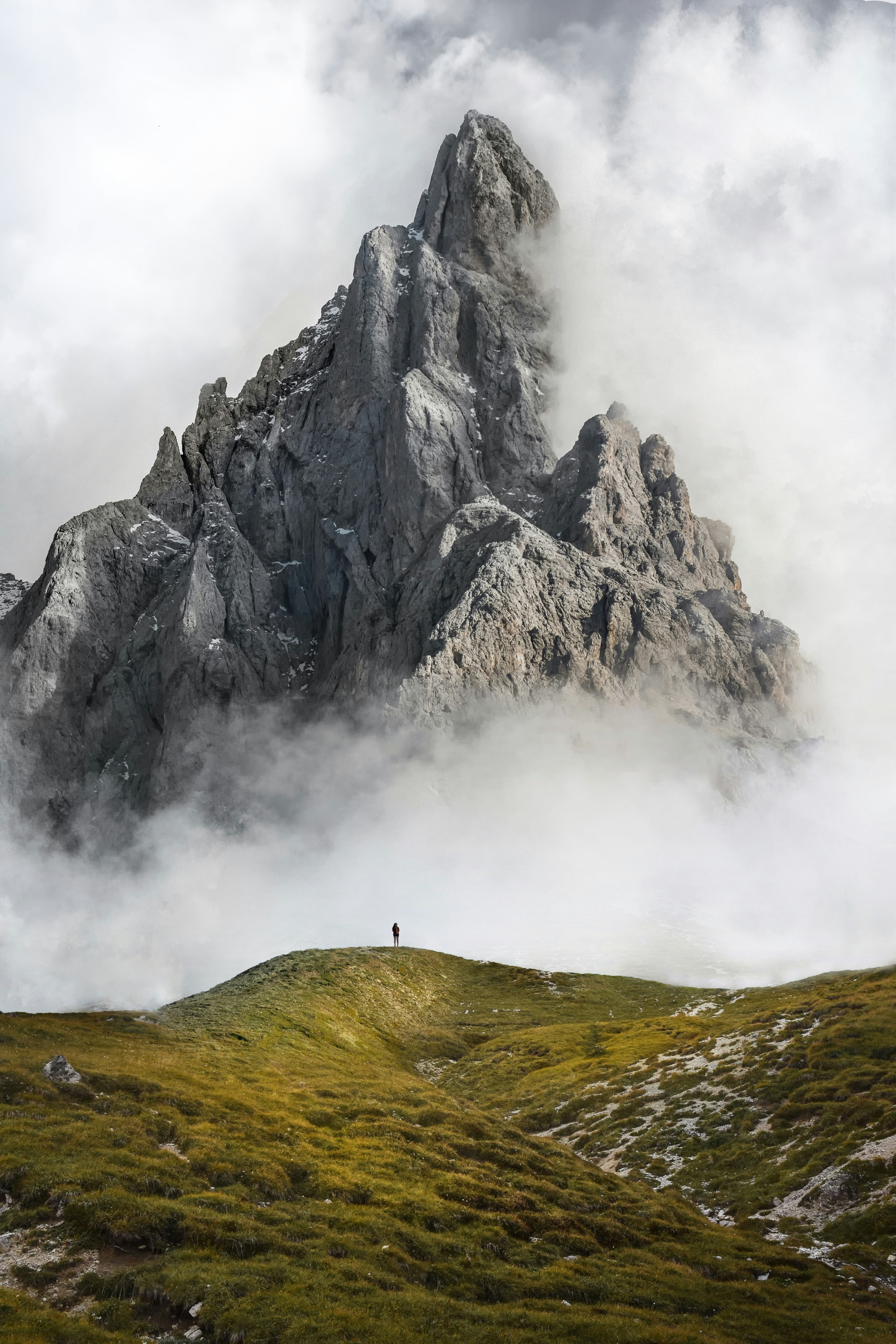 Majestic Himalayan mountain landscape in Nepal