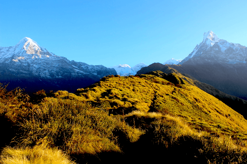 Mardi Himal Base Camp view 2