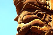 Sculptures at Kathmandu Heritage Tour