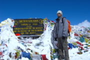 Thorang la at Annapurna Circuit Trekking