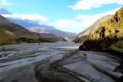 Kaligandaki river at Annapurna Circuit Trekking