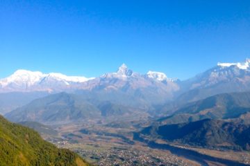 Mountain view from Sarankot