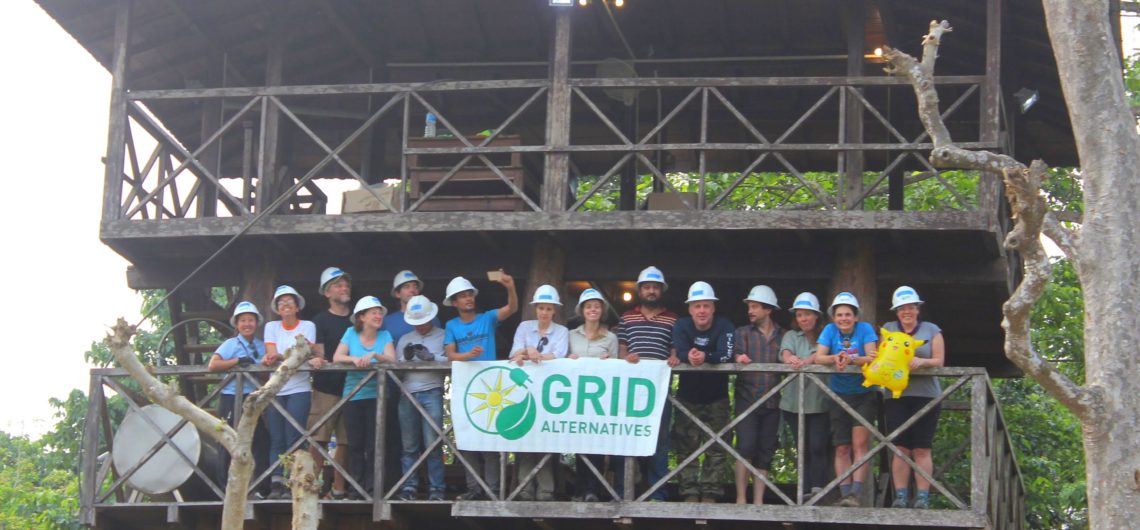 Grid Alternatives and all volunteers at the tower