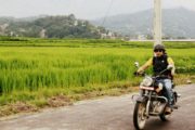 ride a bike like local in Nepal