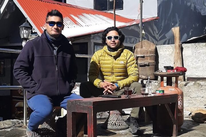 Cafe and Namche